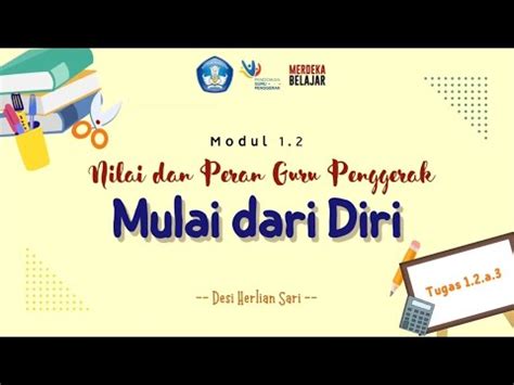 Modul Nilai Dan Peran Guru Penggerak Mulai Dari Diri Cgp