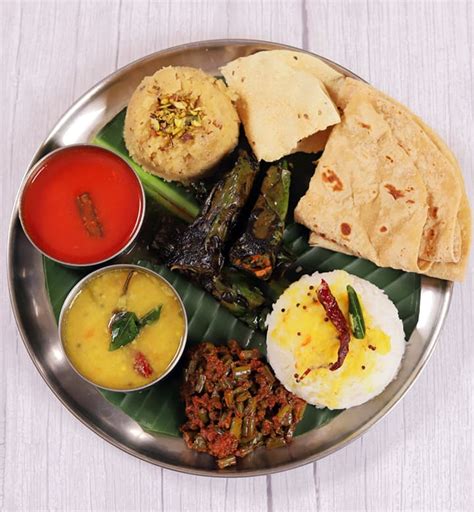 Shravan Somwar Special Veg Thali Madhura S Recipe