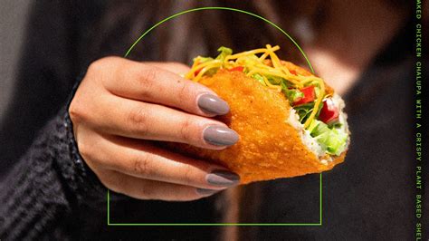 Taco Bell Testing Plant Based Shell On New Naked Chicken Chalupa At