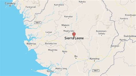 Mappa Sierra Leone Africa Interattiva E Cartina Geografica Porn Sex