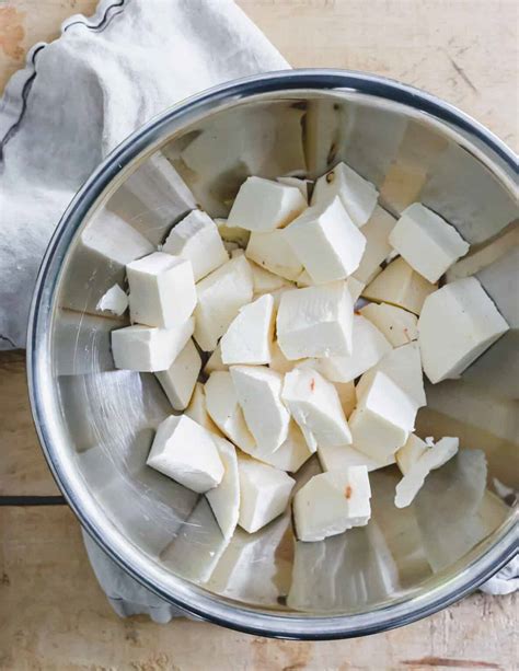 Garlic Mashed Yuca Root Mashed Cassava Running To The Kitchen®