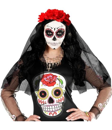 Achetez Bandeau Du Jour Des Morts Avec Voile En Ligne Pour Halloween