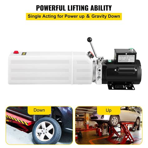 Buy Mophorn Hydraulic Pump Kw Car Lift Hydraulic Power Unit