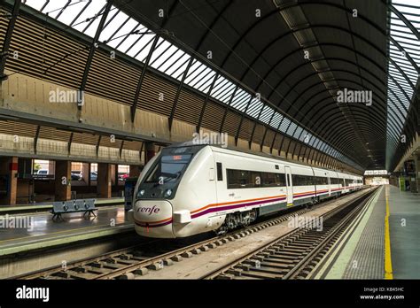 Railway Station In Seville Spain Stock Photo Alamy