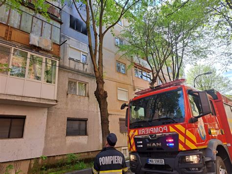 Pompierii Au Stabilit Cauza Incendiului Din Apartamentul Situat Pe