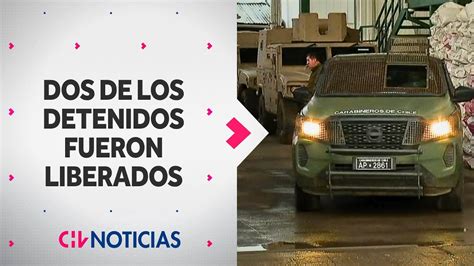 Dos De Los Retenidos En Zona Cercana A Atentado A Carabineros Quedaron