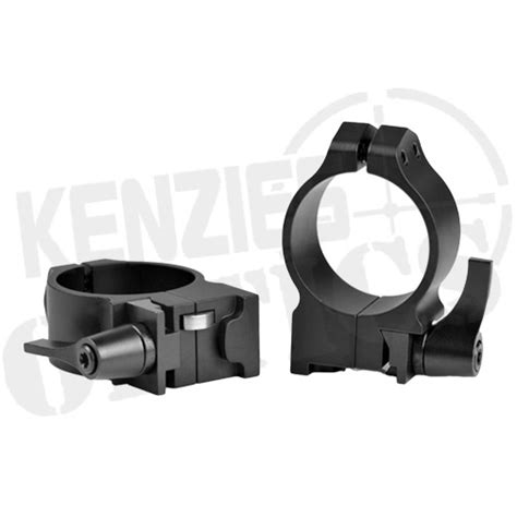 Warne Maxima Ruger Qd Scope Rings Kenzies Optics Free Shipping