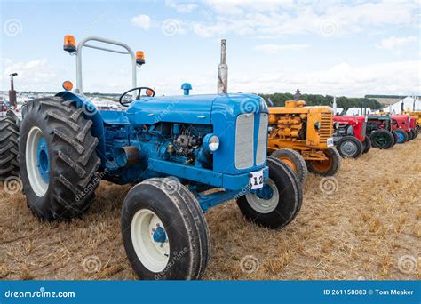 Vintage Tractors Editorial Stock Photo Image Of Restored 261158083