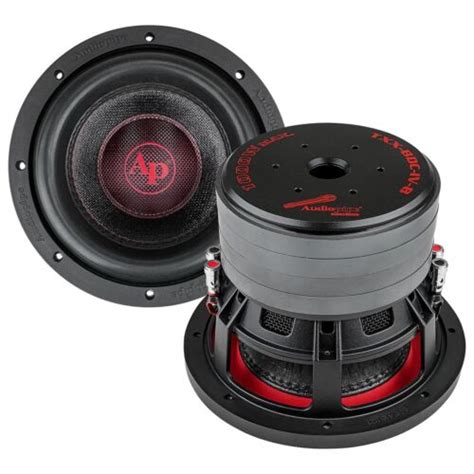 Audiopipe Txx Bdc Iv W Max Dual Ohm Voice Coil Quad Stack