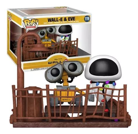 Funko Pop Disney Pixar Wall E Eva Eve 1119 Moments Walle Envío gratis