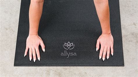 Personalized Lotus Flower Yoga Mat Embroidered Name Yoga Mat Customized Yoga Mat Namaste Yogi ...