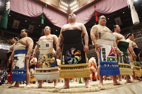 日本相撲協会公式 on Twitter 十四日目の様子 幕内土俵入り sumo 相撲 五月場所 夏場所