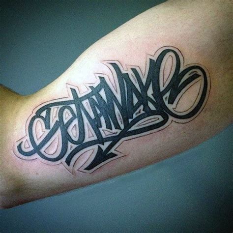 Graffiti Word Tattoos