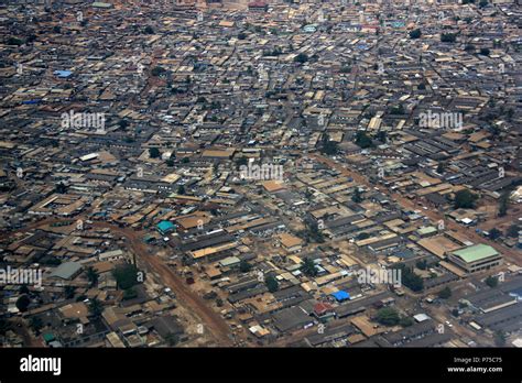 Aerial View Of Accra Ghana Stock Photo Alamy