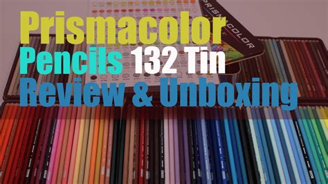 Prismacolor Premier Pencils Review And Unboxing Prismacolor Unboxing