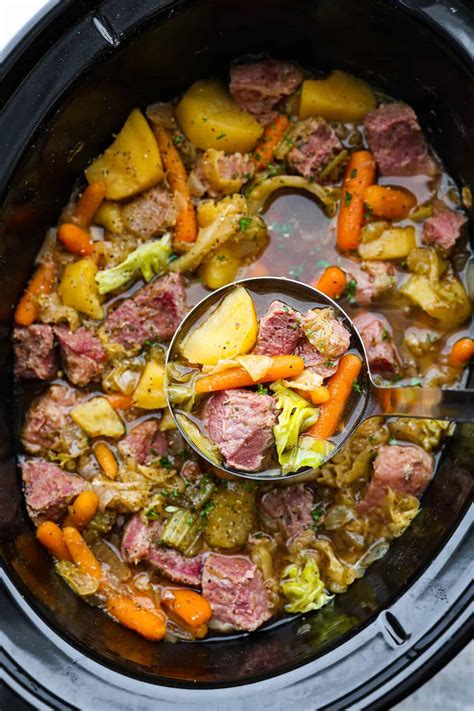 Slow Cooker Corned Beef and Cabbage Stew – Daily Recipe Share