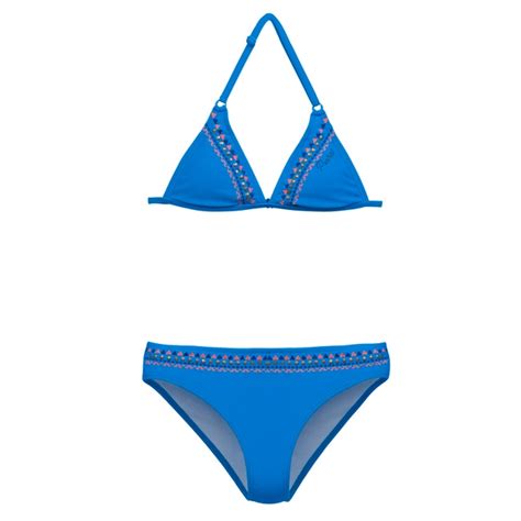 Bikini Protest Rifka 19 Triangle Aquamarine Kinder Strandtuchshop