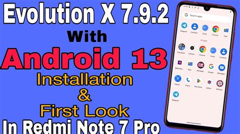 Without Pc Hindi How To Install Evolution X Custom Rom With Android