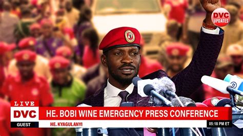 He Bobi Wine Speech Live In Ntungamo Youtube