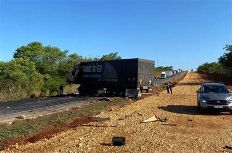 Homem morre e outro fica ferido após acidente na BR 135 Rede Gazeta