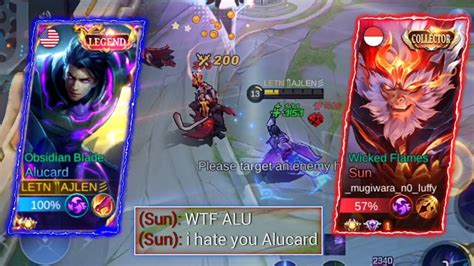 Reason Why Sun User Hate My Alucard Alucard New Build Mlbb