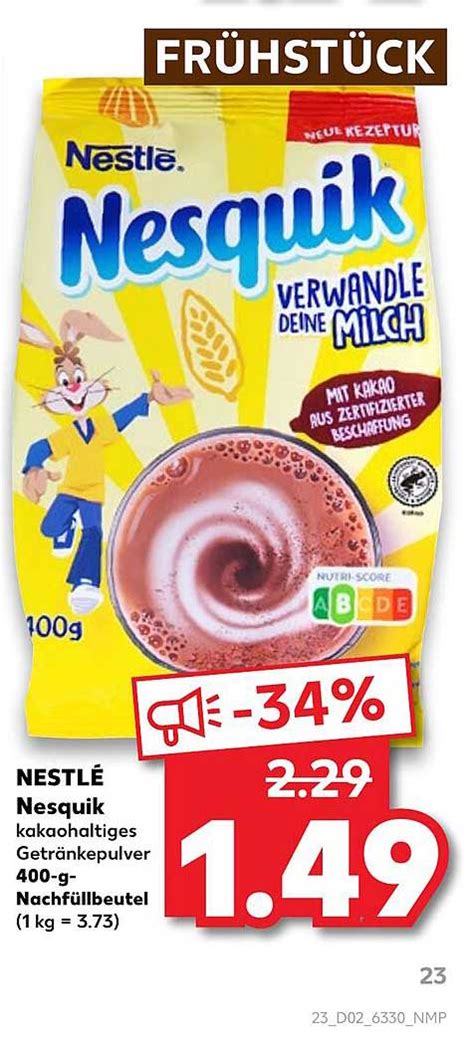 Nestlé Nesquik Angebot bei Kaufland 1Prospekte de