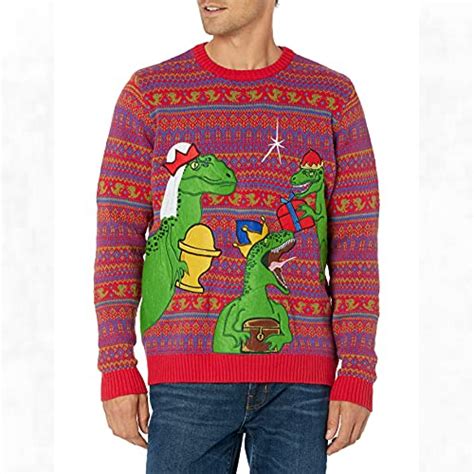 Dinosaur Christmas Jumpers Amusing Festive Dino Tops