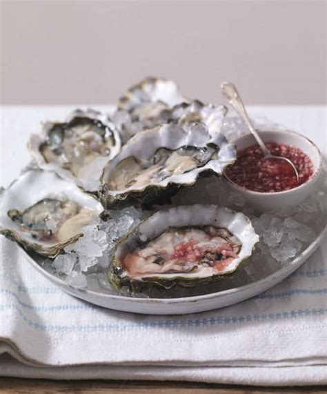 Whats Cooking Oysters With Shallot And Vinegar Dressing