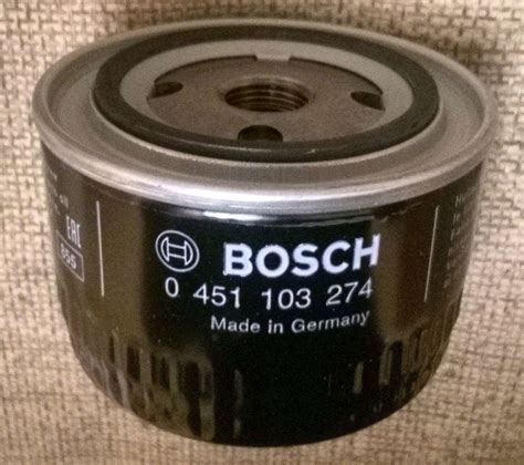 Фильтр масляный BOSCH 0451103274 (P 3274) — купить в интернет-магазине ...