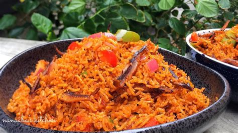 The Best Jollof Rice Recipe How To Cook The Best Smoked Herrings Flavoured Jollof Rice I