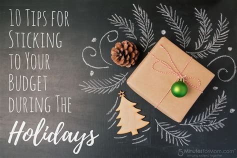 Tips For Sticking To Your Budget During The Holidays