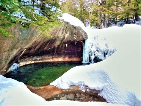The Basin At Franconia Notch State Park Travel Explore Enjoy