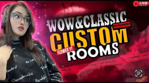 Royal Pass And Uc Give Away Custom Rooms Are Up Come And Win Flower