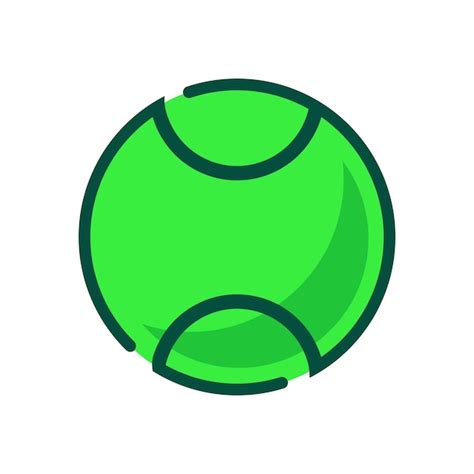 Premium Vector Tennis Ball Icon Design Vector Template