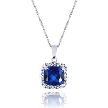 Pure Blue Pendant Necklace - Kelvin Gems