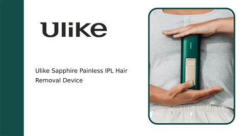 Ulike Sapphire Air Dark Green Ipl Hair Removal Handset By Ulike Issuu