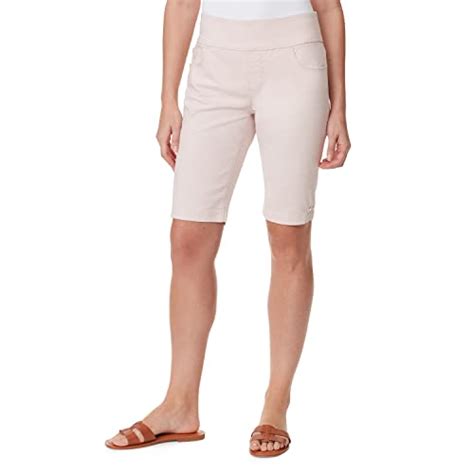 Gloria Vanderbilt Women S Amanda Pull On Bermuda Short Rosy Pink 20