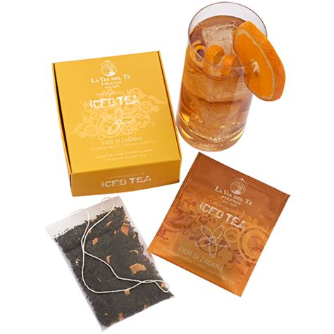 Fior Di Zagara Iced Tea La Via Del Tè Shop Tea Online