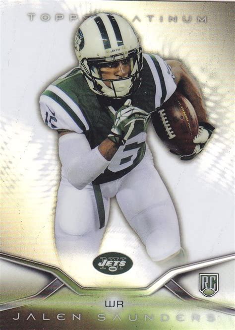 Topps Platinum Jalen Saunders Rookie Card At Amazon S Sports