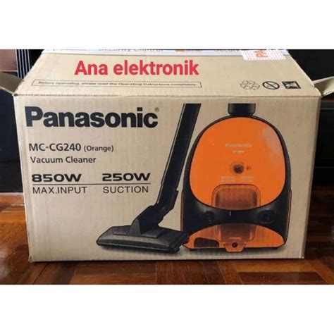 Jual VACUM CLEANER PANASONIC NC CG240 ORANGE Shopee Indonesia