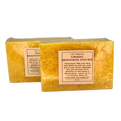 2 Pack Turmeric Brightening Soap Rmc Beauty