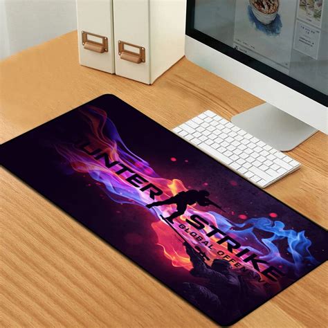 Sovawin 80x30cm XL Lockedge Large Gaming Mouse Pad Computer Gamer CS GO