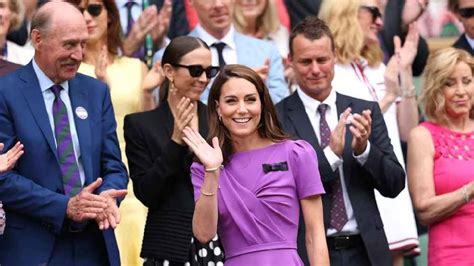 Kate Middleton Reaparece P Blicamente En La Final De Wimbledon