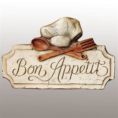 Decorative Bon Appetit Kitchen Sign | Shelly Lighting