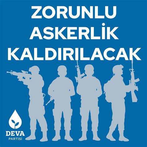 Bells Haber On Twitter Deva Partisinin Zorunlu Askerlik Vaadi