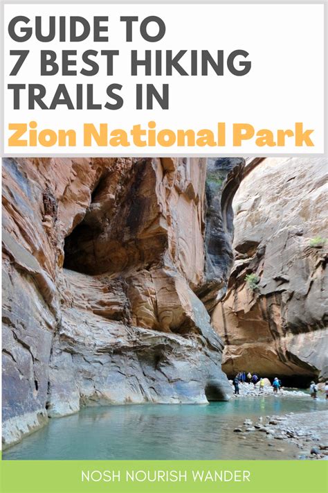 Guide To 7 Best Hiking Trails In Zion National Park Zion National