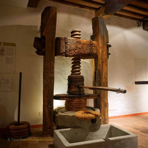 Olive Press Olive And Oil Museum Olives Wine Press Ancient Tools How