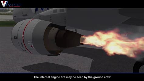 V-Prep: A320 Engine Fire Procedure - YouTube