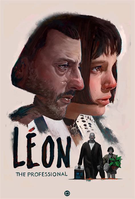 ArtStation - "Léon"-Fanart-Poster