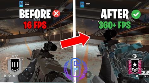 Rainbow Six Siege The Best Settings To Boost Fps Fix Lag And Fix